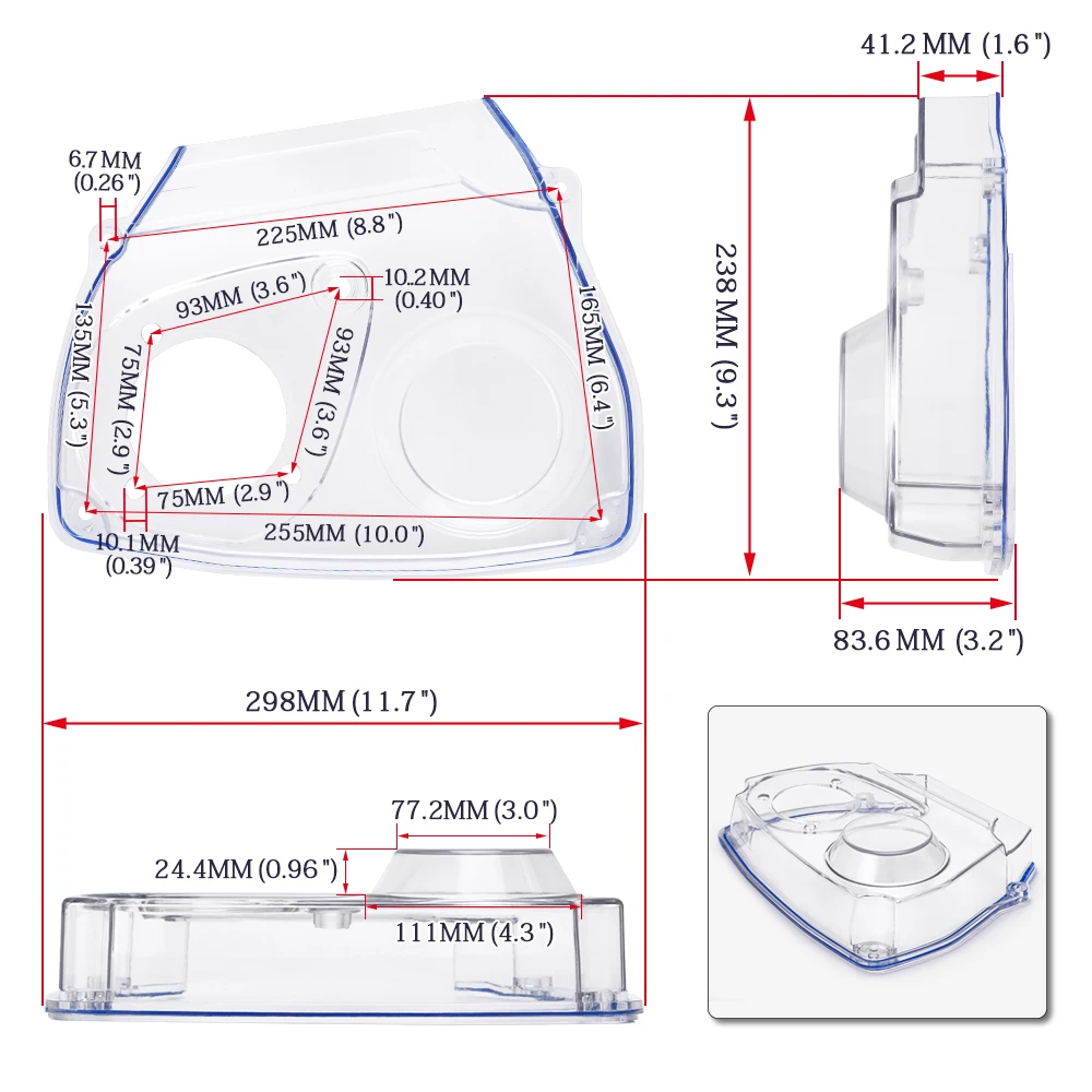 PQY6339 Cubierta de distribución transparente Nissan Skyline RB25DET - imagen 5
