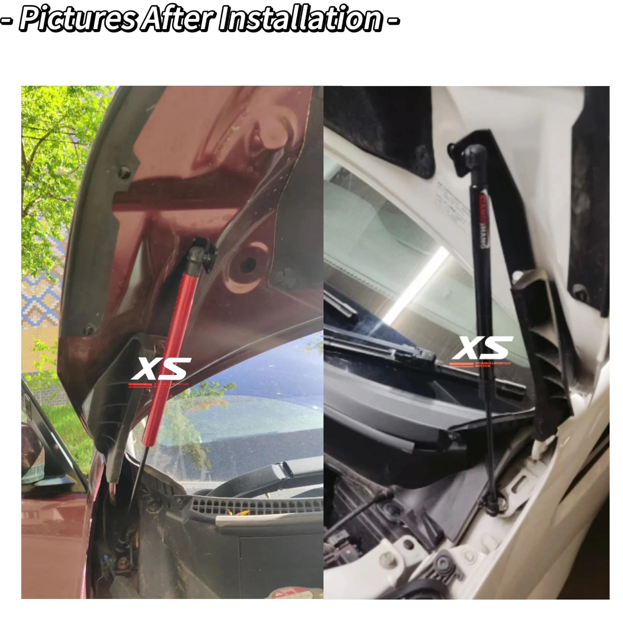 Amortiguadores de capó Honda Stepwgn RP1-RP5, soporte delantero a gas - imagen 4
