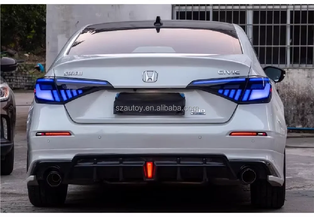 Otra vista de la lámpara trasera