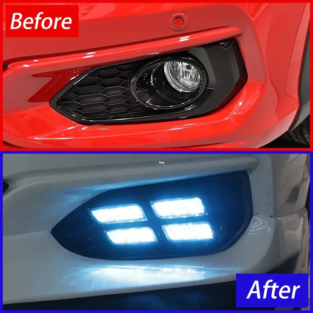 Faros LED diurnos dynamic para Honda Fit GK5 2018-2019 - imagen 3