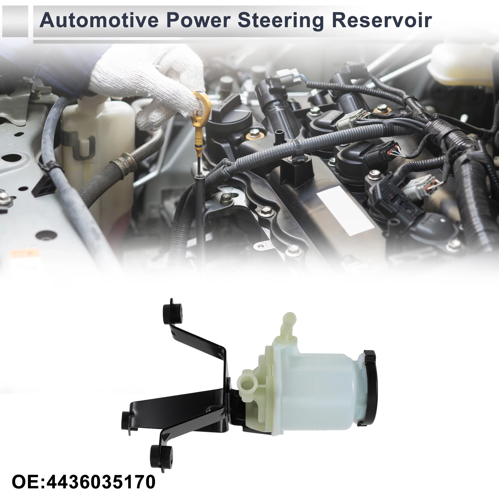4436035170 Depósito de dirección asistida UXCELL para Toyota 4Runner
