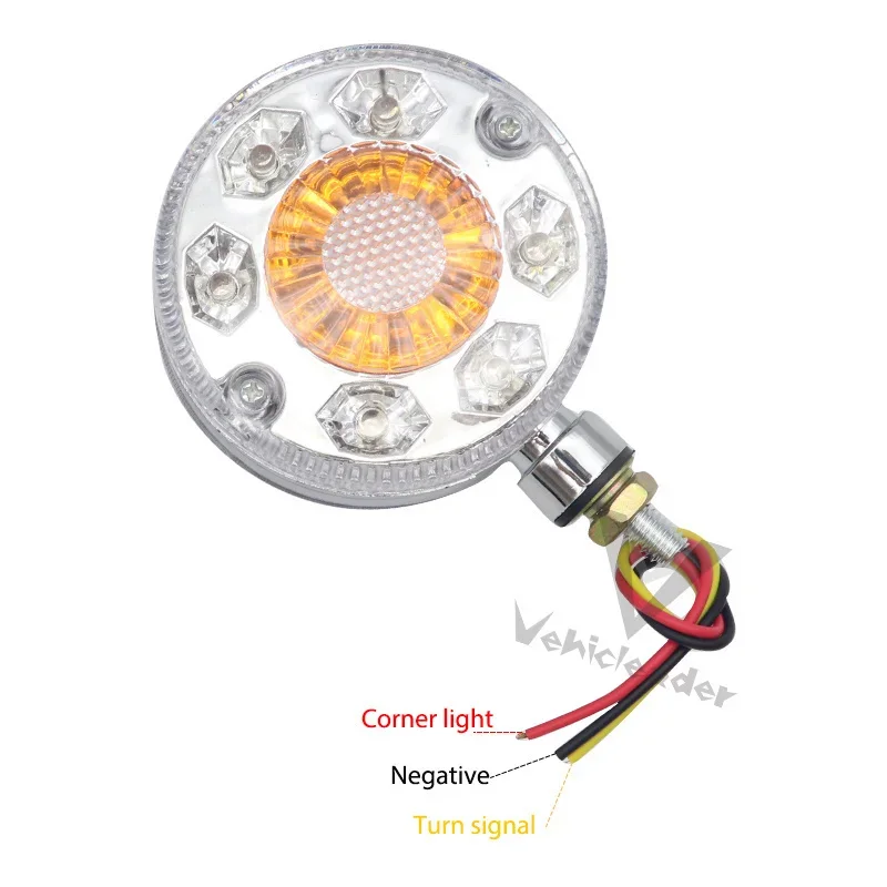 Luz LED lateral 24V de posición e intermitencia para camión y remolque - imagen 4