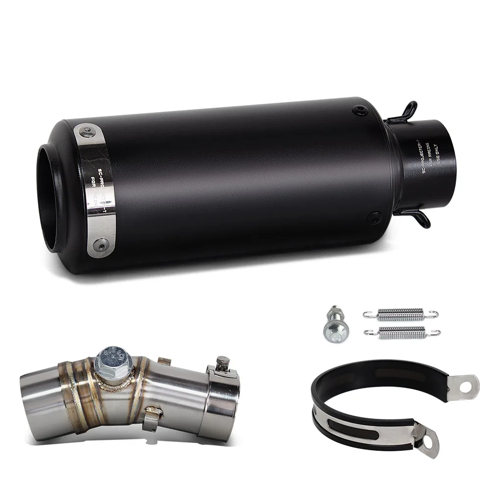 Tubo adaptador de escape Kawasaki ER-6N ER-6F para silenciador slip-on - imagen 5
