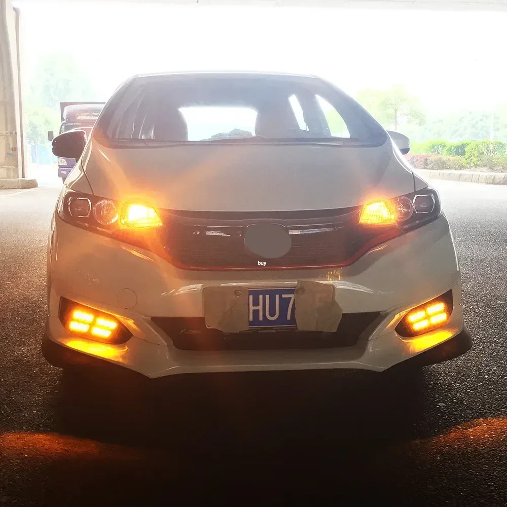 Faros LED diurnos dynamic para Honda Fit GK5 2018-2019 - imagen 4