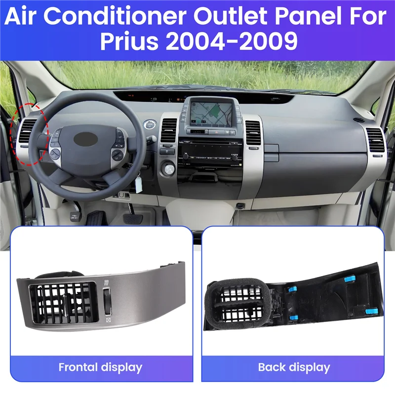 Rejilla Salida Aire Acondicionado Tablero - Toyota Prius 2004-2009 - imagen 5