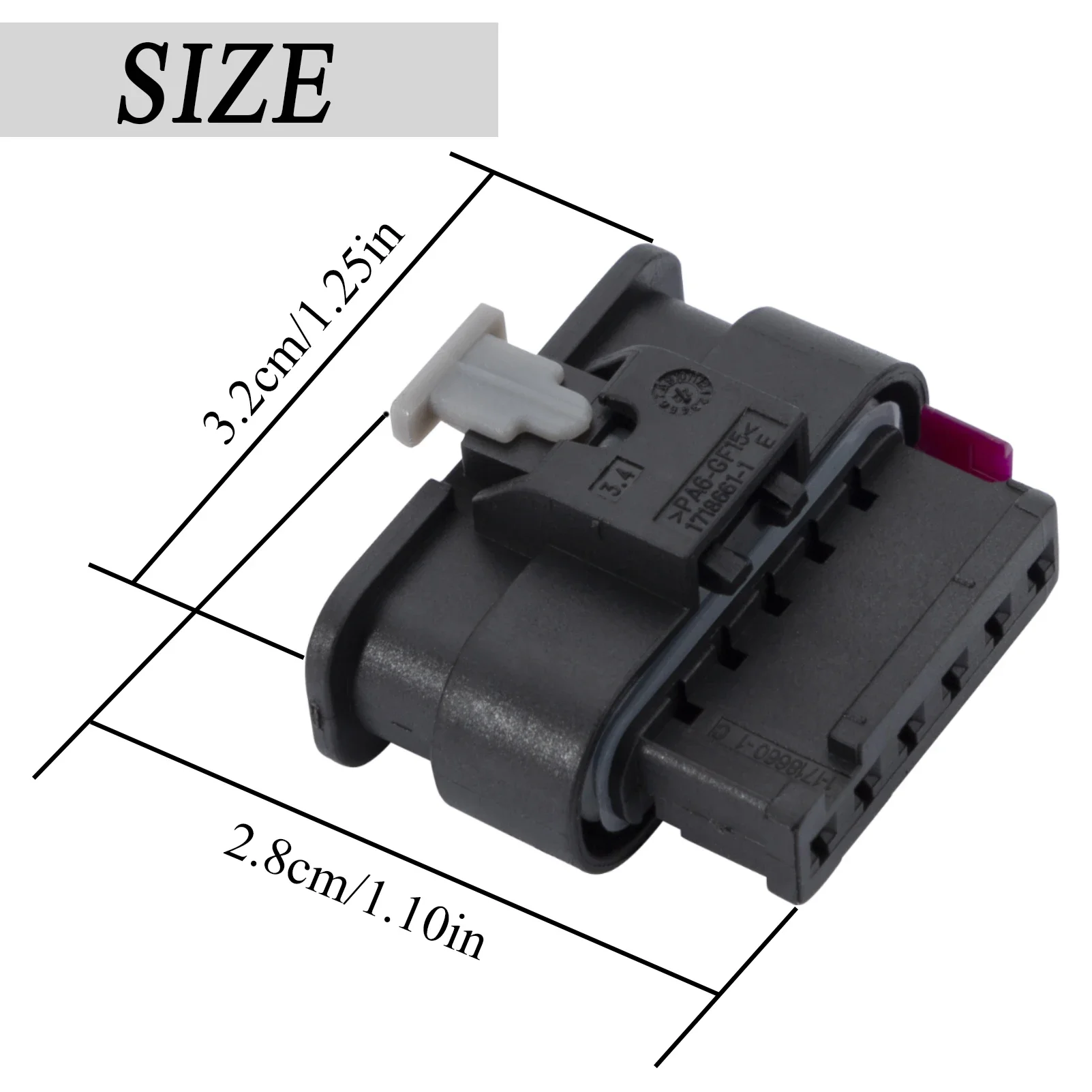 Conector de piloto trasero de 6 pines para BMW Serie 1, 2, 3 y 4 - imagen 5