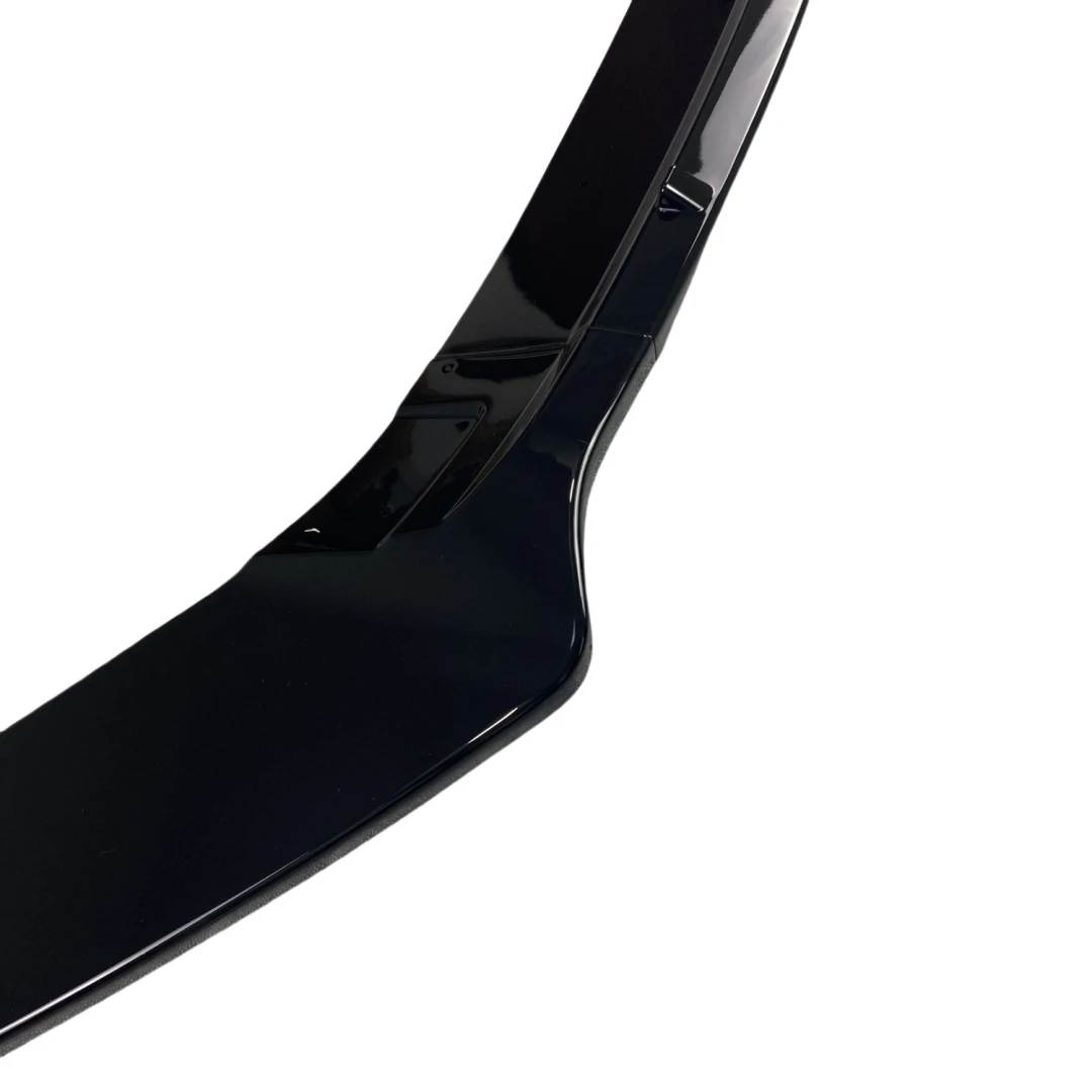 Labio delantero negro brillo para VW Golf 7 GTI, GTD, R y R-Line - imagen 4