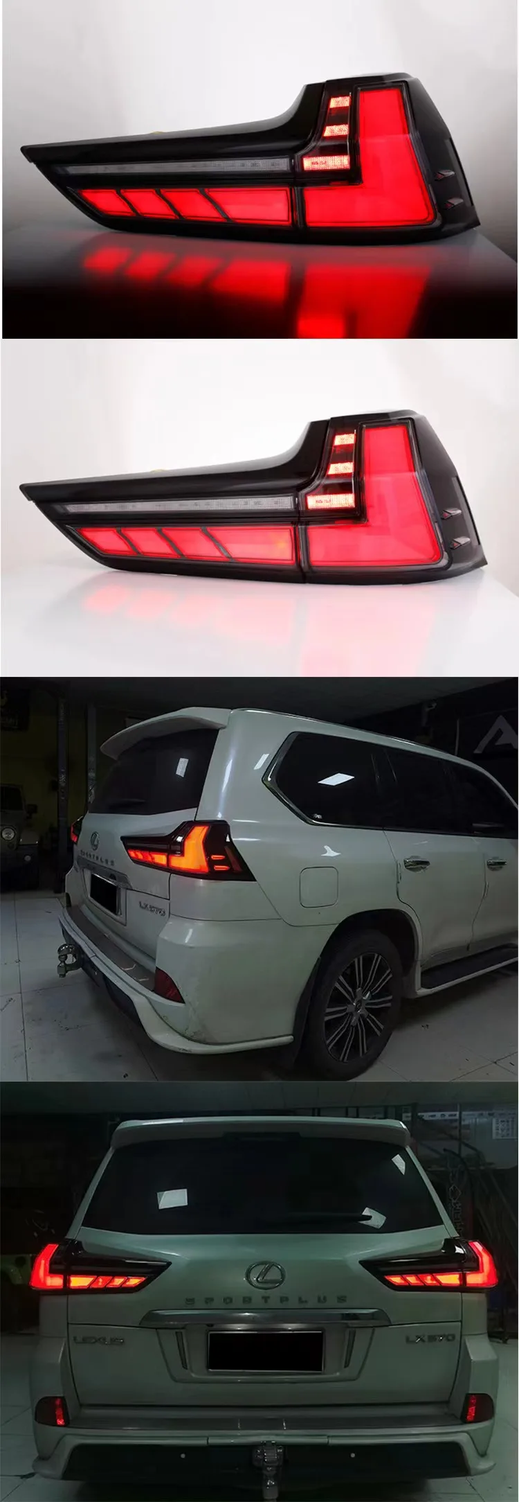 Luz trasera LED para Lexus LX570 2016-2018 - imagen 2