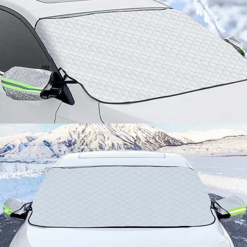 Cubierta para parabrisas universal: hielo nieve y UV protector espejos - imagen 2