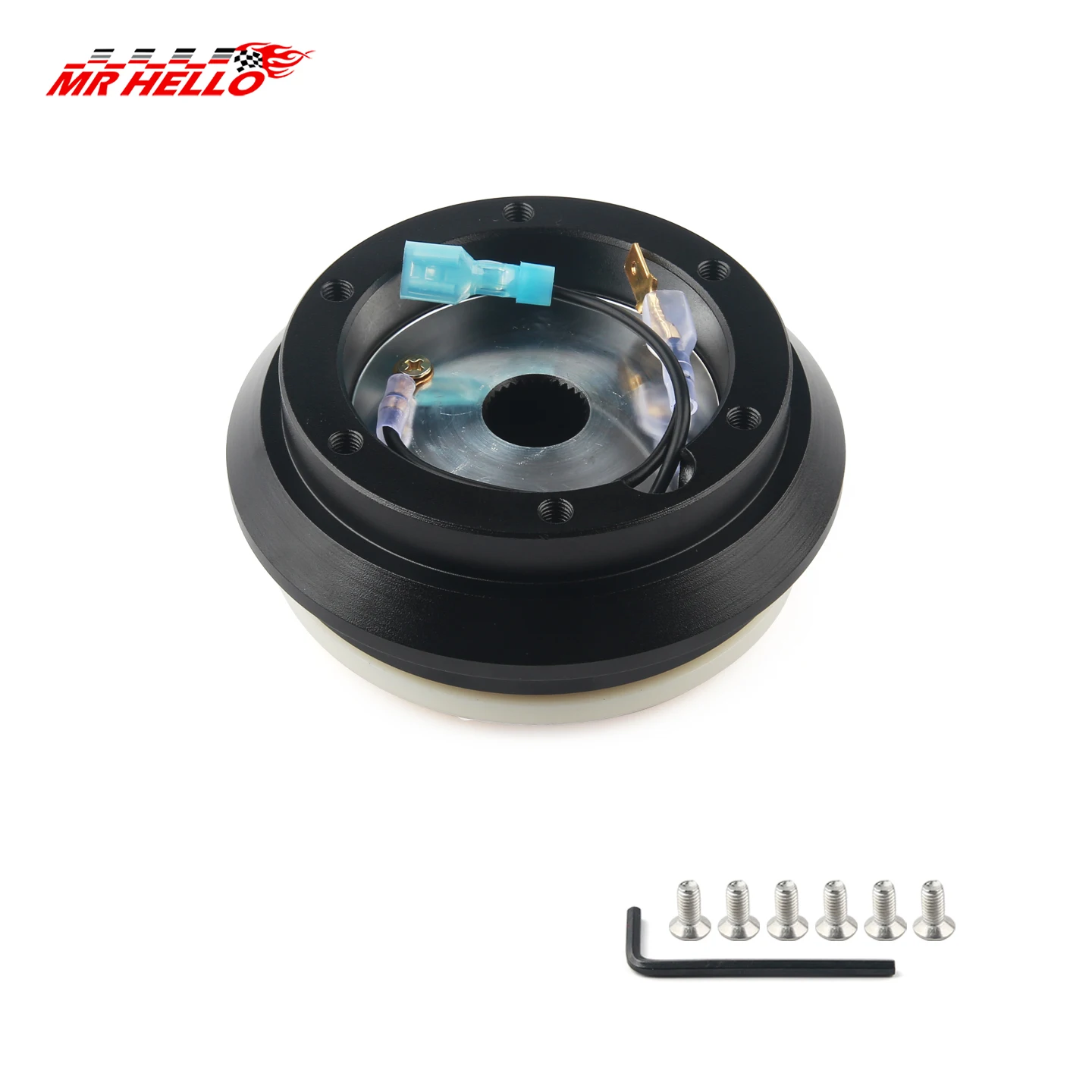Adaptador de cubo para volante Honda fabricado en aluminio - imagen 3