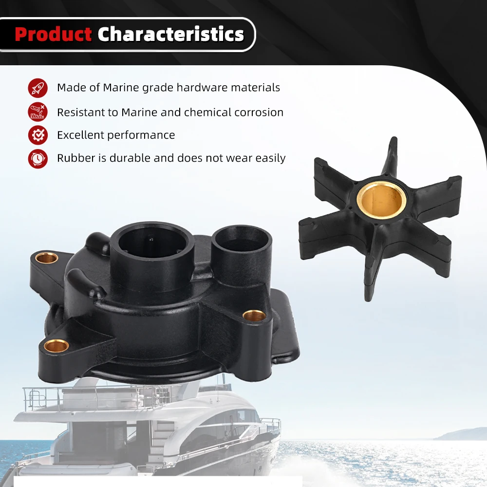 Kit de reparación de bomba de agua Johnson Evinrude 35-60 HP - imagen 3