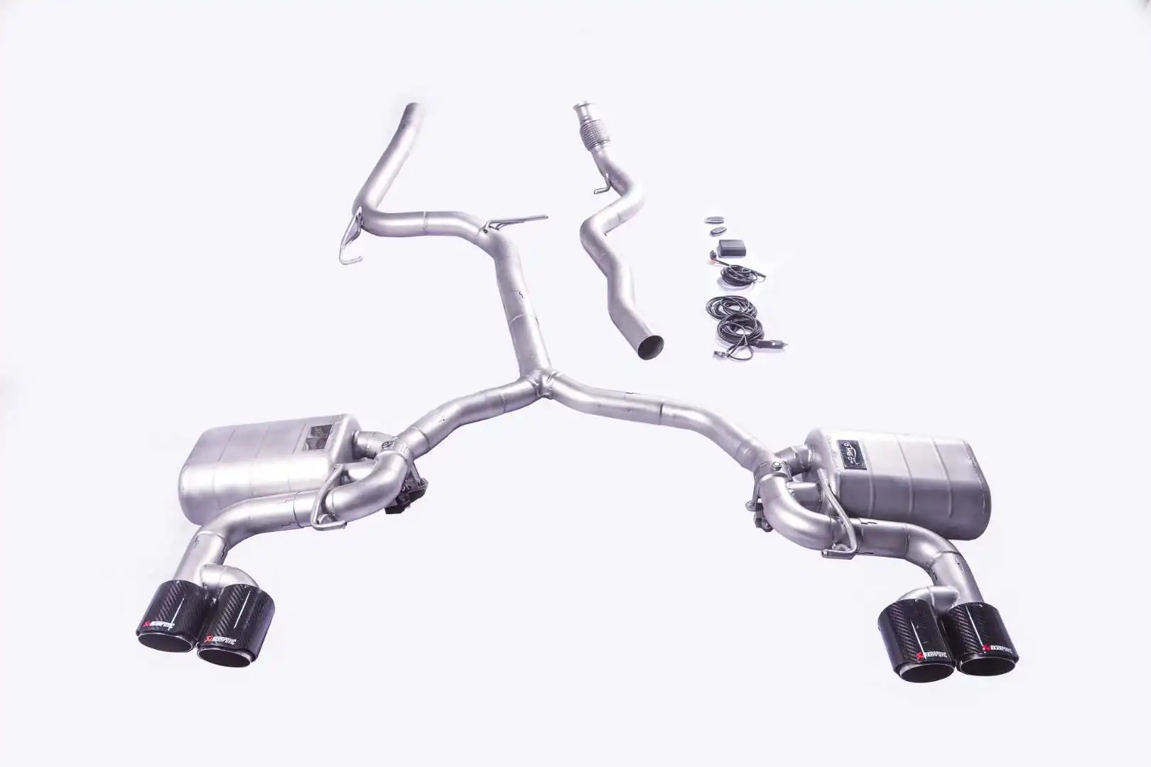 Escape catback Audi A5 B9 2.0 T 2022 – válvulas acero inoxidable