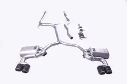 Escape catback Audi A5 B9 2.0 T 2022 – válvulas acero inoxidable