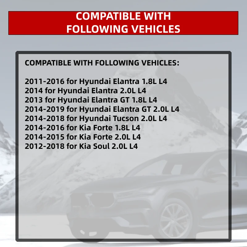 Bobina encendido THREEON IC2219 para Hyundai Elantra, Tucson y Kia Soul - imagen 5