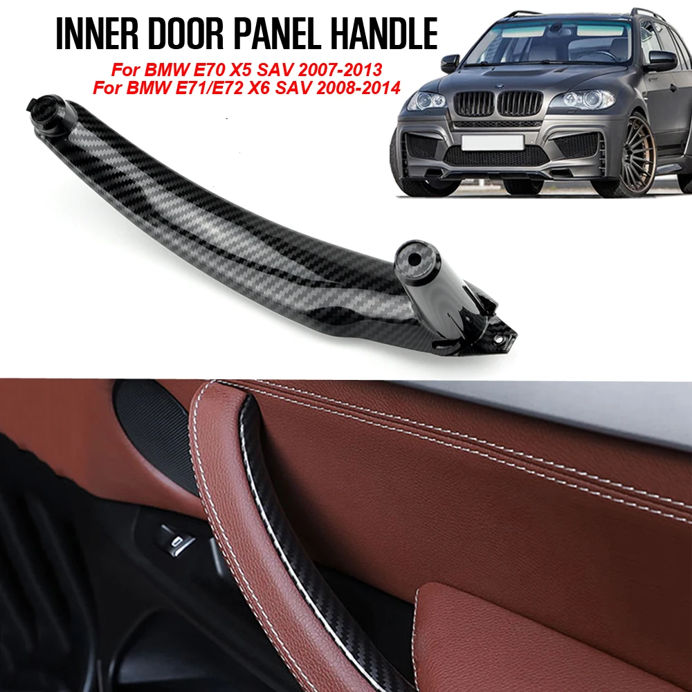 Embellecedor tirador interior puerta BMW X5/X6 E70-E72 2007-2014 - imagen 4