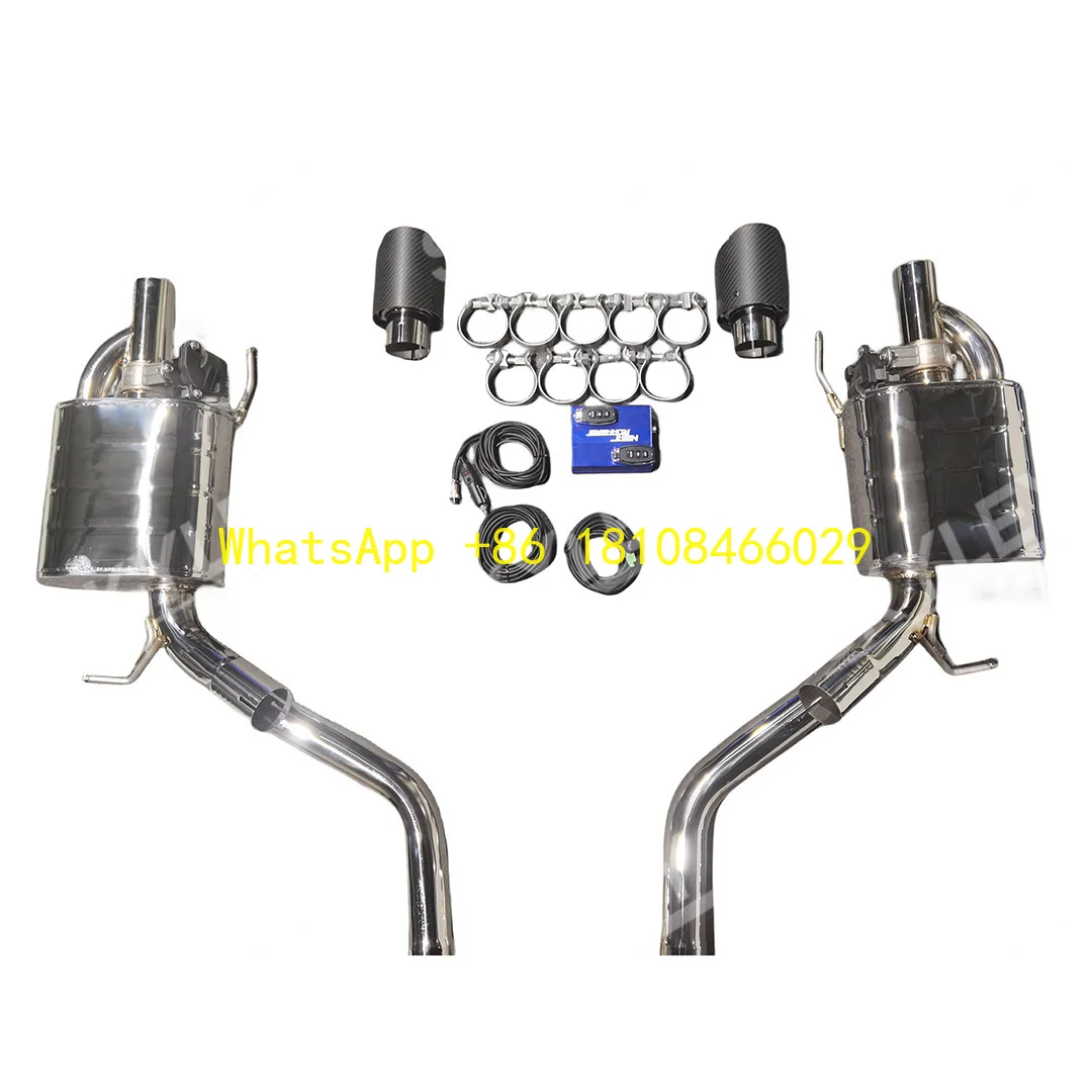 Escape deportivo Super Racing Cat Back Infiniti G37 con doble salida