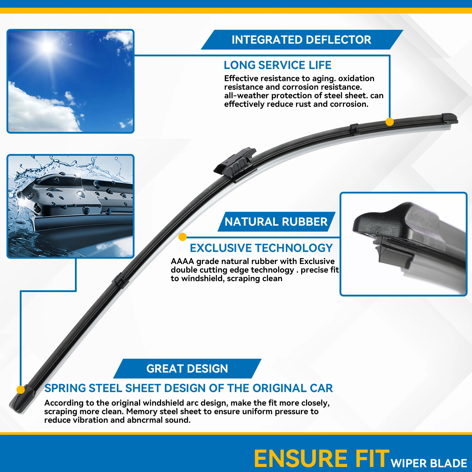 Escobillas limpiaparabrisas adelante Dacia Sandero MK3 2020-2024 - imagen 4