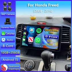 Radio multimedia Android CarPlay para Honda Freed 2008-2016