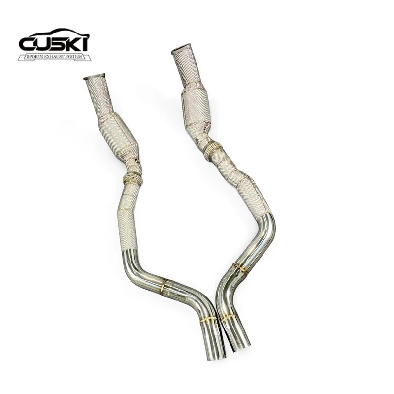 Bajante escape catalizador acero inoxidable Chrysler 300C 5.7 V8 - imagen 4