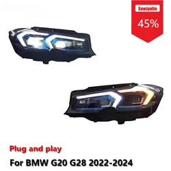 Sewiyolin Kit luces LED BMW G20 G28 2022-2024 DRL antiniebla