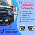 Headlight one set