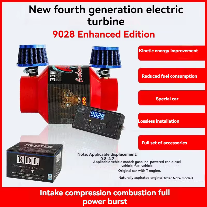 Turbocompresor eléctrico de admisión para coche, autocebante - imagen 2