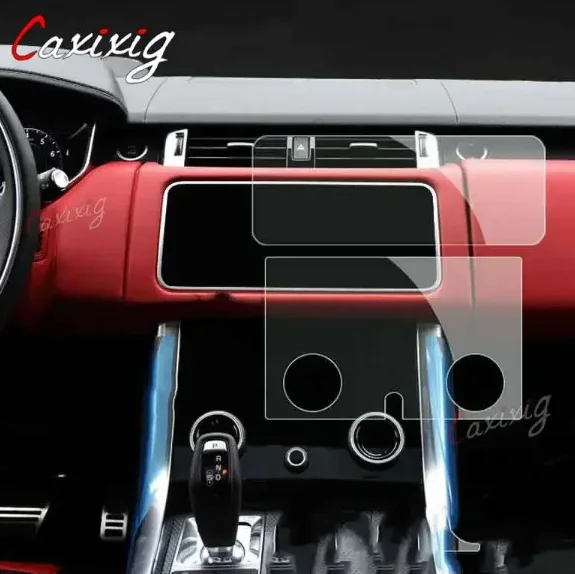 Película TPU antirrayaduras consola GPS Range Rover Evoque 2019-2021 - imagen 2