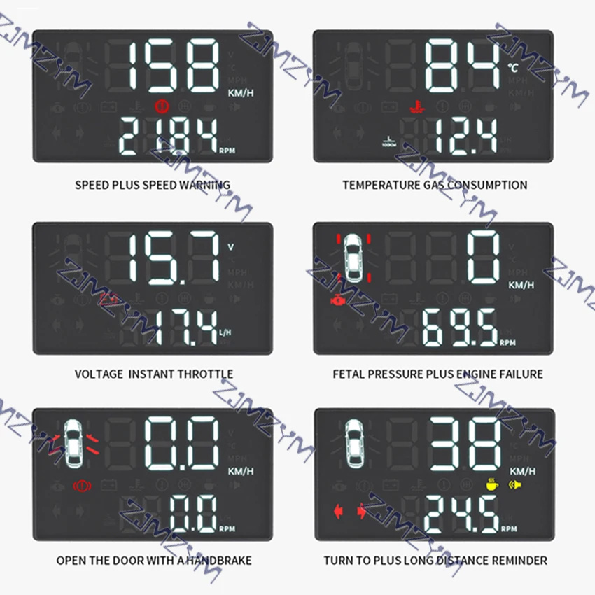 Proyector HUD de parabrisas para Chevrolet Equinox 2017-2022 - imagen 3