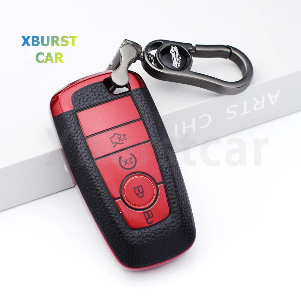 Carcasa TPU llave Ford de mando a distancia para Edge y Fusion