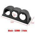 3 black 52mm