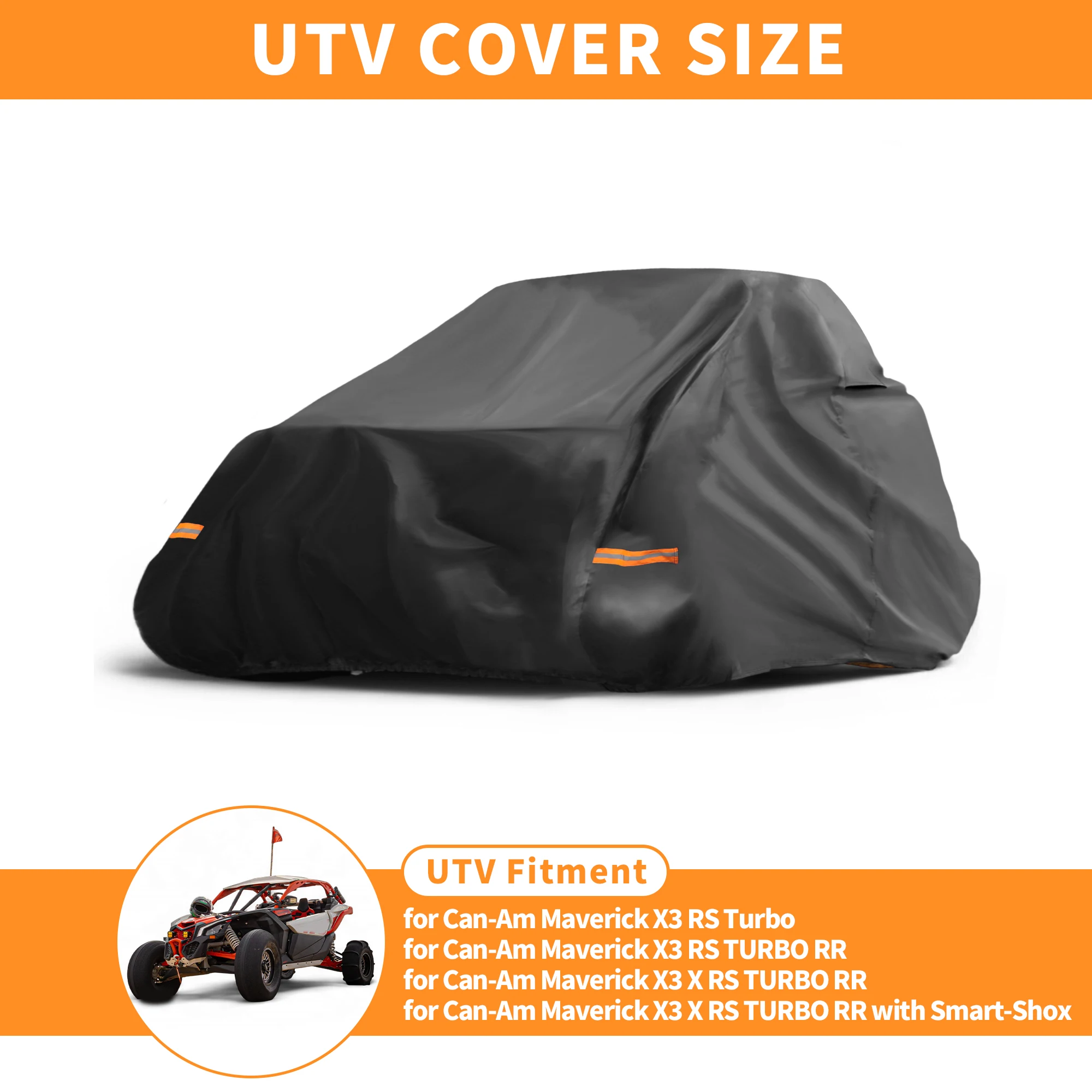 UXCELL Cubierta UTV impermeable Can-Am Maverick X3 RS Turbo RR - imagen 2