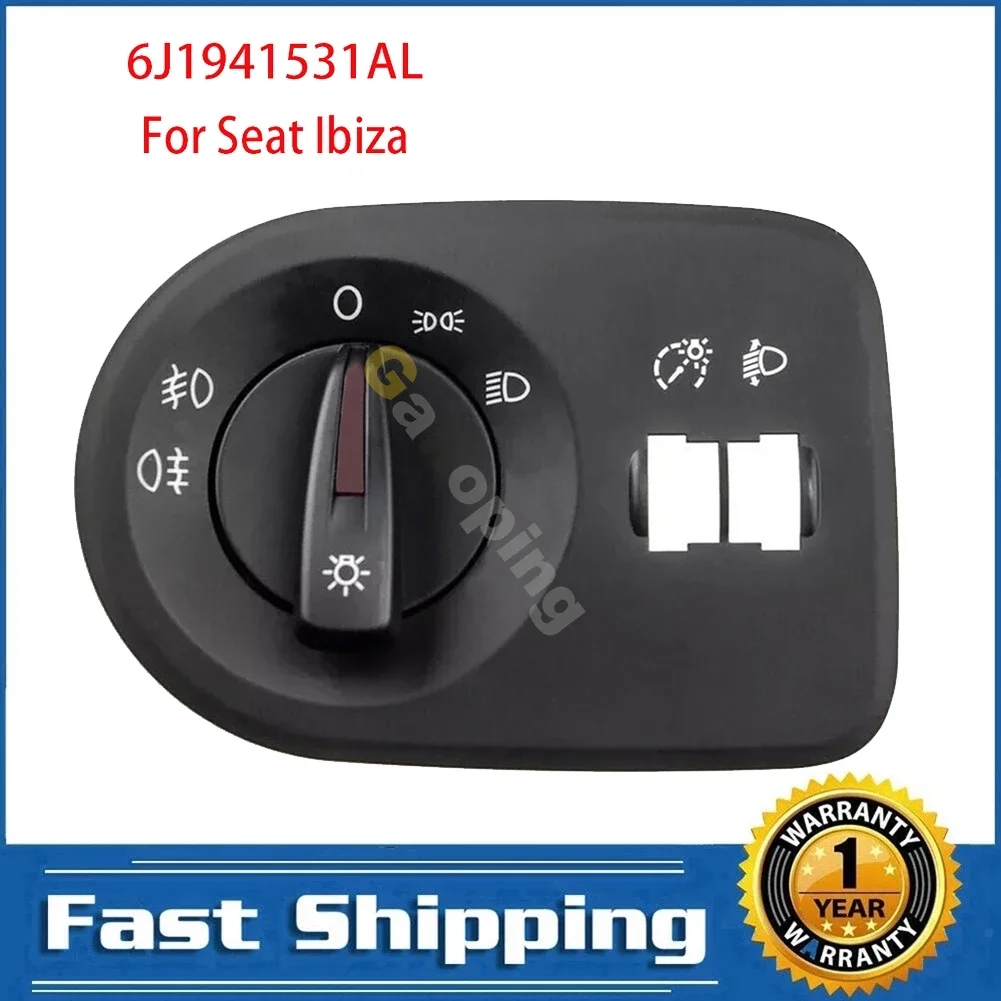 Interruptor de luces automáticas con antiniebla – Seat Ibiza 6J