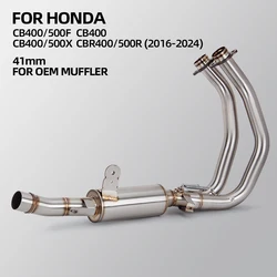 Escape slip-on Honda CB400R CB500R CB400F CB500F CB500X 2016-2024