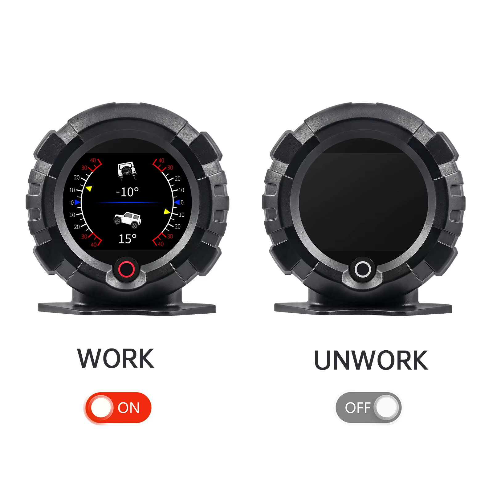 Velocímetro GPS/OBD X95 con pantalla frontal y medidor de pendiente - imagen 4
