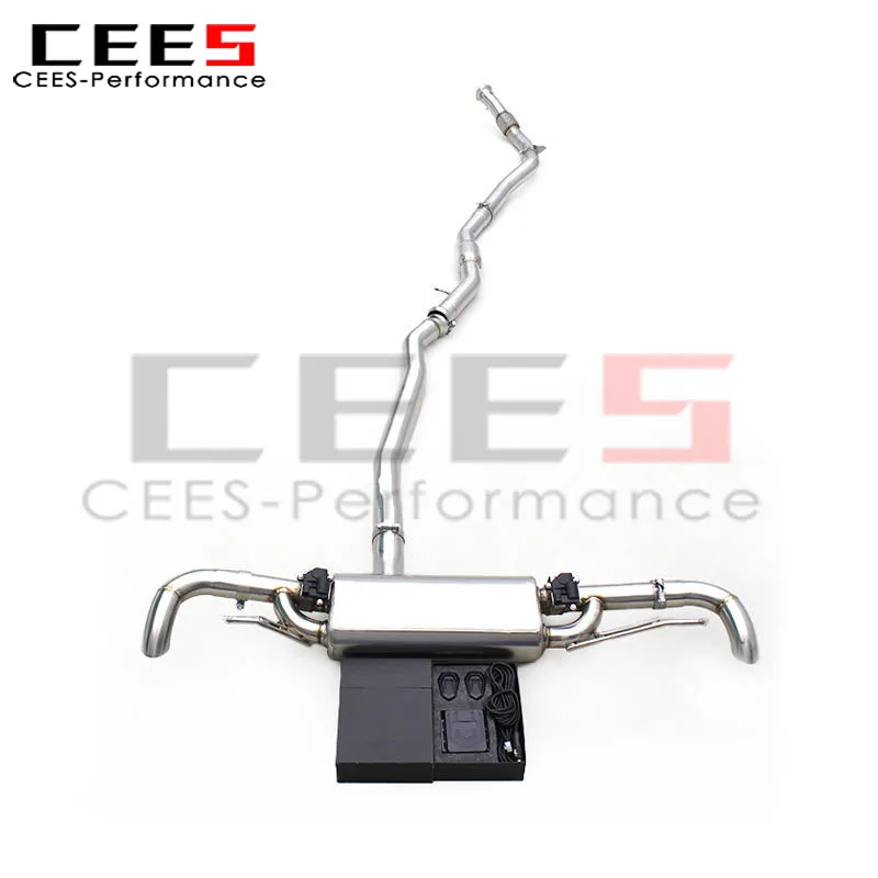 CEES Sistema de escape cat-back con válvula para Mercedes GLS 450 W167
