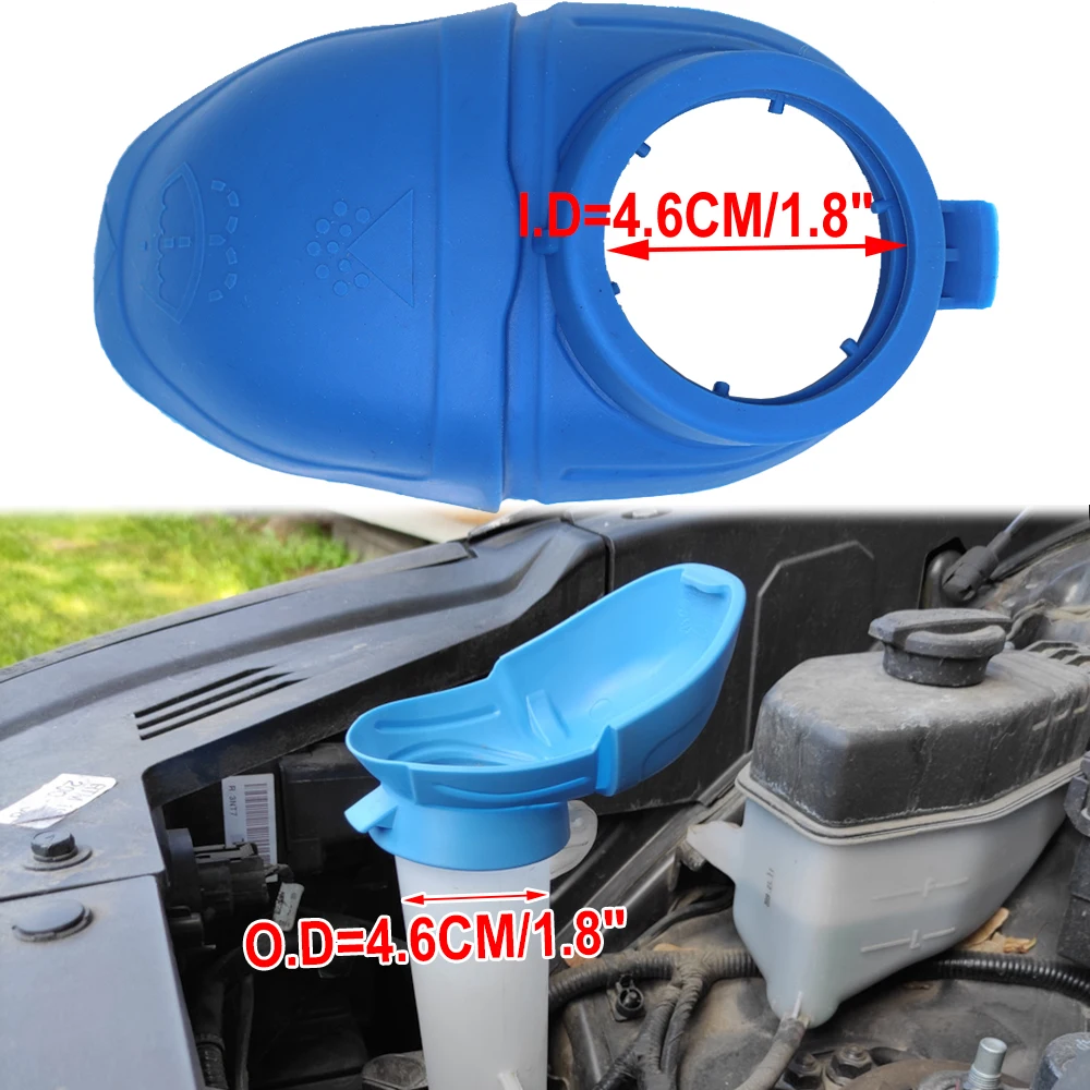 Depósito lavaparabrisas SEAT Ibiza 6K 6L 6J con tapa y embudo - imagen 4
