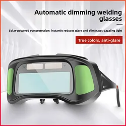 Gafas de soldadura Auto-Darkening antideslumbrantes antiflash-gafas de soldador TIG Pro con protección ocular completa para soldar