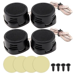 Tweeter domo 500W alta frecuencia para coche negro