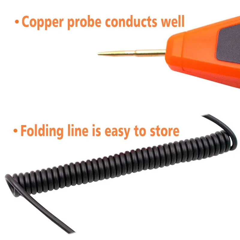 Comprobador de voltaje para coche 5-32V con detector CA y CC - imagen 3