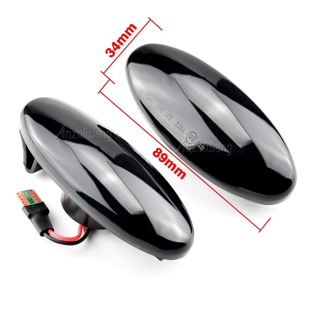 Intermitente LED dinámico lateral Nissan Navara D22 1998-2005 - imagen 2
