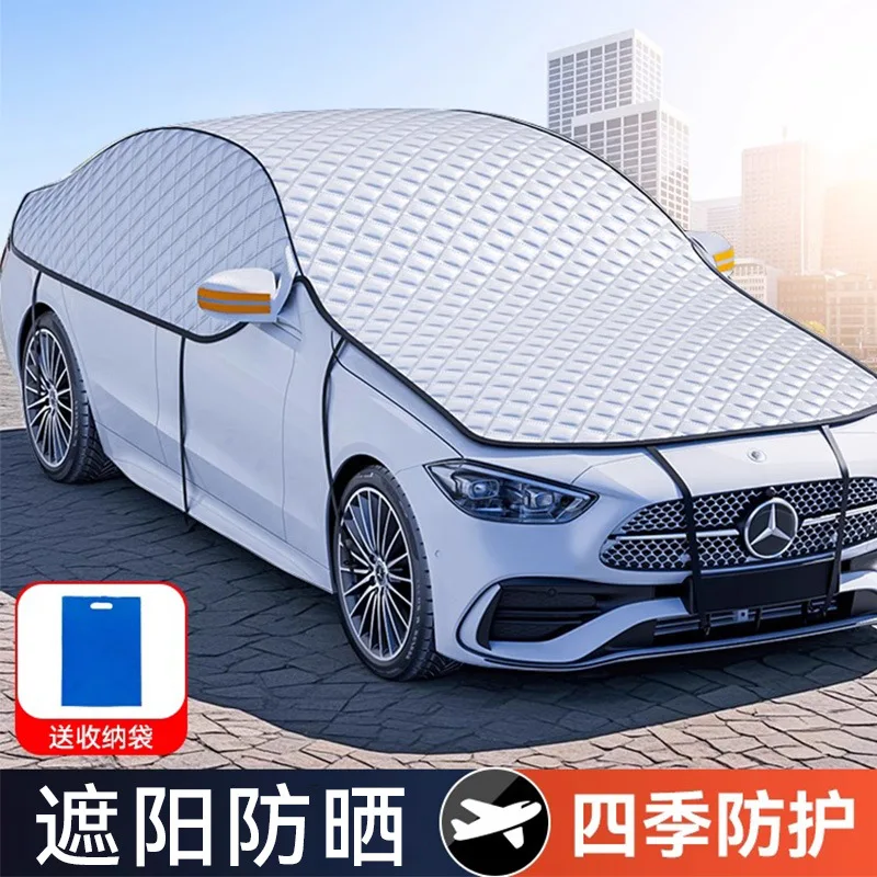 Cortina solar térmica parabrisas universal – protección antisolar coche - imagen 2