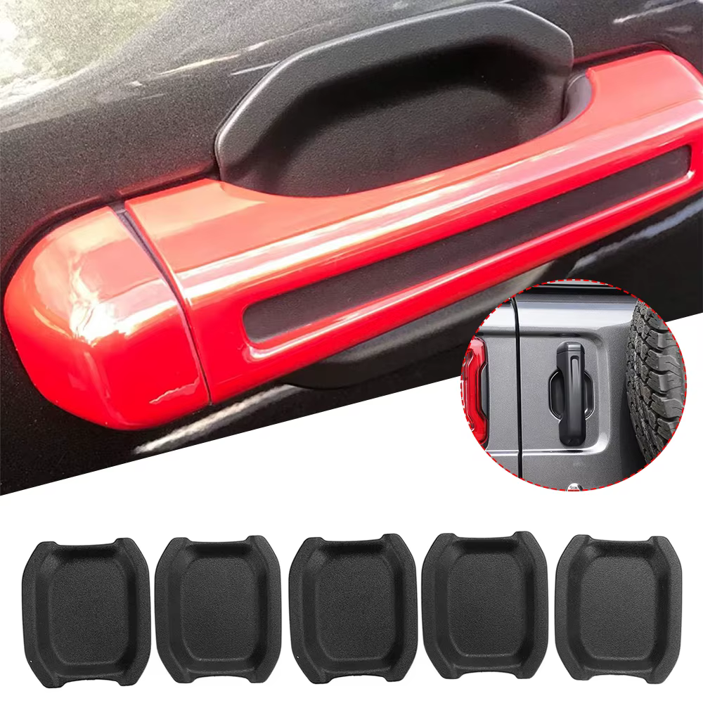 Cubiertas de manija para Jeep Wrangler JL de cuatro puertas