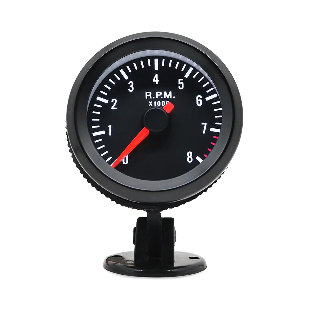 Tacómetro analógico LED 8000 RPM para coches 1-8 cilindros - imagen 3