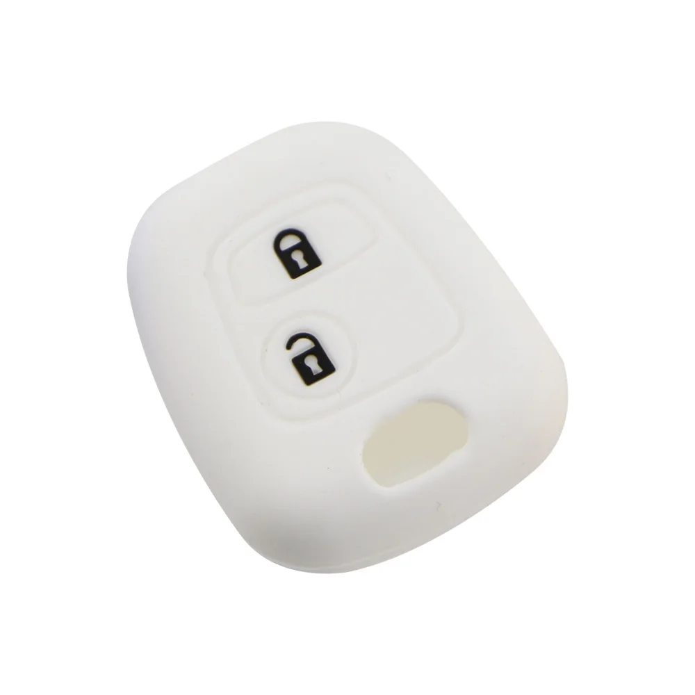 Funda llave mando silicona compatible Peugeot 107/206 Toyota Aygo - imagen 4