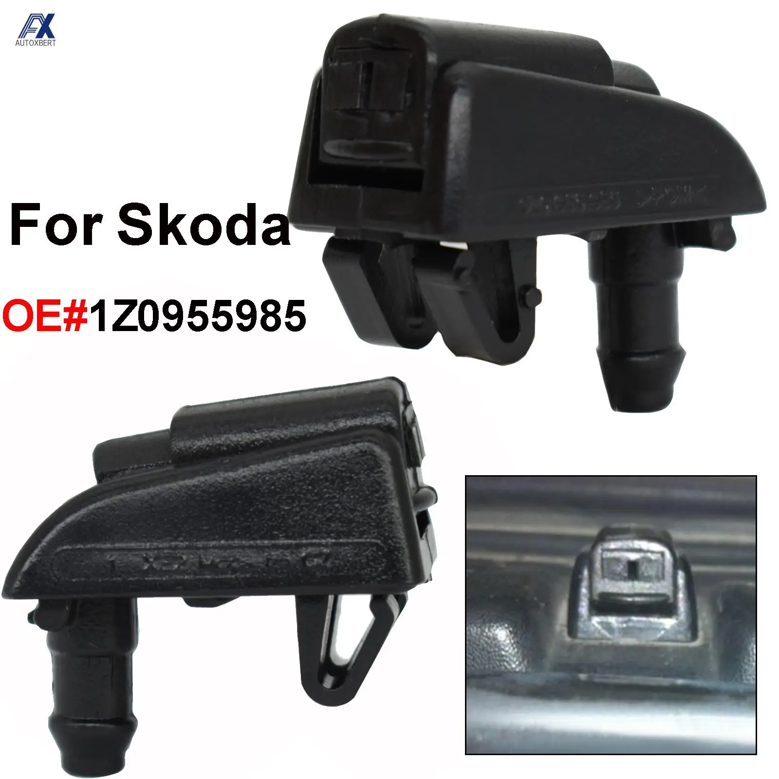 Boquillas limpiaparabrisas Skoda Octavia A5 A7 1Z 5E 2005-2016