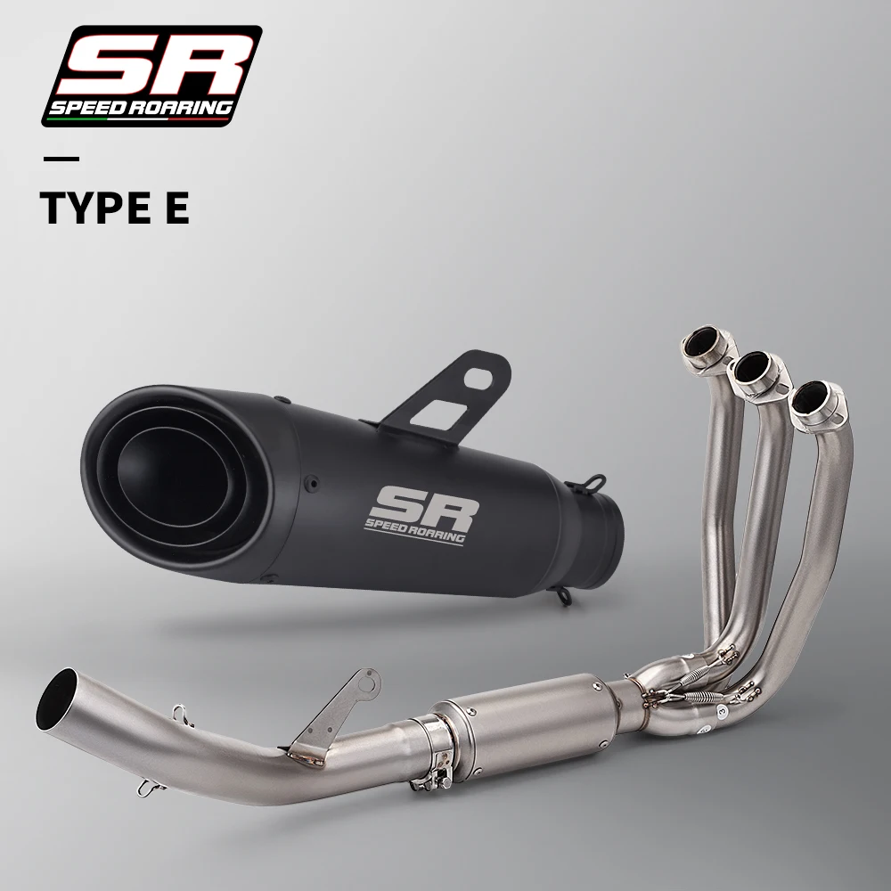Sistema de escape completo CFMOTO 675SR, 675R y 675NK - imagen 3