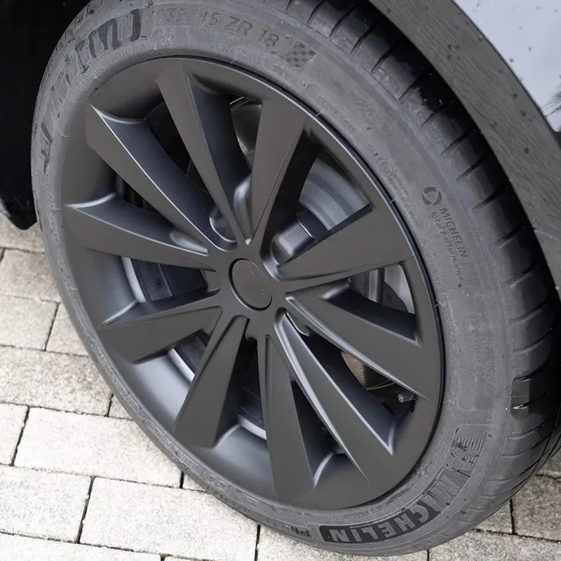 Tapacubos 18 pulgadas para Tesla Model 3 2020-2023 - Juego completo tapas rueda - imagen 3