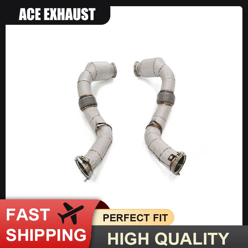 Bajante escape ACE304 BMW X5M F95 X6M F96 4.4T S68