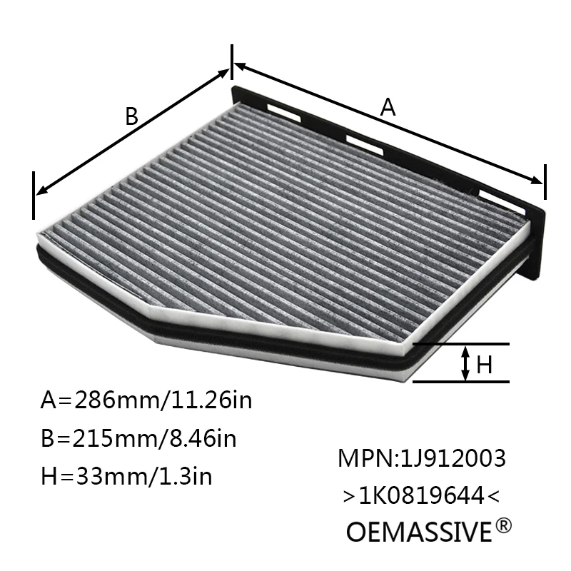 Filtro de polen para Skoda Superb 3T 1.8 y 2.0 TSI 2009-2015 - imagen 4