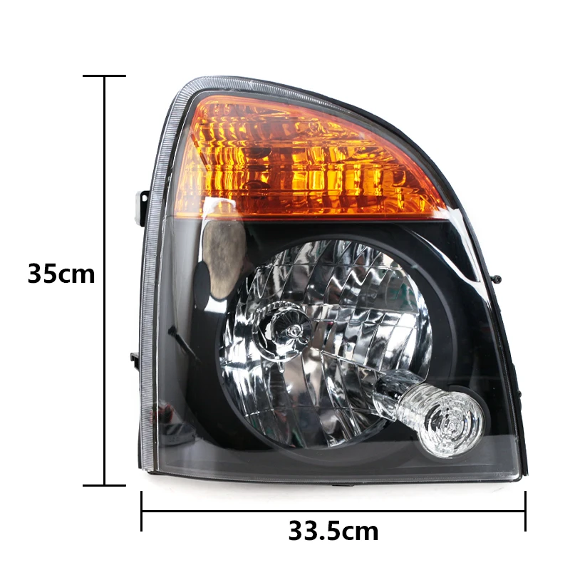 Juego faros Hyundai H100 Porter II 2004 izquierdo + derecho - imagen 3